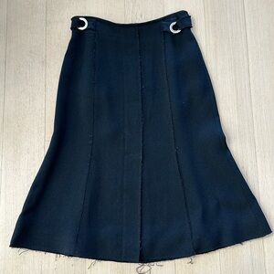 Proenza Schouler black skirt. Great detail! Awesome style. Size 8.